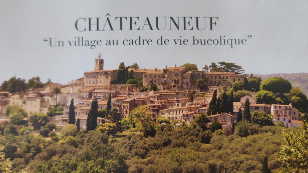 Bambou Apartment Chateauneuf-Grasse Bagian luar foto
